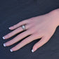 GIA Certified 0.66ct Old European Cut Diamond Art Deco Platinum Engagement Ring