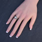 GIA Certified 0.66ct Old European Cut Diamond Art Deco Platinum Engagement Ring