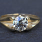GIA Certified Art Deco Period 1.70 Carat Old Euro Solitaire Engagement Ring VS1