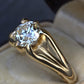 GIA Certified Art Deco Period 1.70 Carat Old Euro Solitaire Engagement Ring VS1
