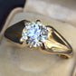 GIA Certified Art Deco Period 1.70 Carat Old Euro Solitaire Engagement Ring VS1
