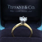 Tiffany & Co. 1.23ct Round Brilliant Diamond Engagement Ring VS1 With Paperwork