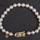 Mikimoto 18K Yellow Gold Akoya Pearl Bracelet Full Set– 6.5mm Pearls, 7 1/2”