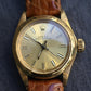 Vintage Ladies Rolex Oyster Perpetual 26mm 18k Yellow Gold Ref. 6718