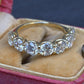 IGI Certified 3.30 CTW 7 Natural Diamond Wedding Band 14K Yellow Gold Size 6.5