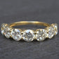 IGI Certified 3.30 CTW 7 Natural Diamond Wedding Band 14K Yellow Gold Size 6.5