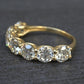 IGI Certified 3.30 CTW 7 Natural Diamond Wedding Band 14K Yellow Gold Size 6.5