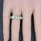 IGI Certified 3.30 CTW 7 Natural Diamond Wedding Band 14K Yellow Gold Size 6.5