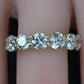 IGI Certified 3.30 CTW 7 Natural Diamond Wedding Band 14K Yellow Gold Size 6.5