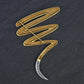 Tiffany & Co. Paloma Picasso Large Zig Zag Brooch 18K Gold Platinum Diamonds