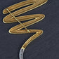 Tiffany & Co. Paloma Picasso Large Zig Zag Brooch 18K Gold Platinum Diamonds