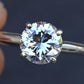 IGI Certified 0.90 CT Natural Diamond Solitaire Engagement Ring 14K Gold Size 9