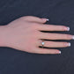 IGI Certified 0.90 CT Natural Diamond Solitaire Engagement Ring 14K Gold Size 9
