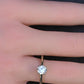 IGI Certified 0.90 CT Natural Diamond Solitaire Engagement Ring 14K Gold Size 9