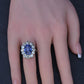 Rare Antique Platinum GIA 8.62ct No Heat Ceylon Sapphire & Old Cut Diamonds