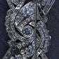 Antique Art Deco 8ctw Old European Diamond Platinum Brooch Pin IGI Certified