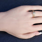 14K Yellow Gold Diamond Cluster Ring With Natural Diamonds