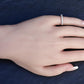 Classic 18K White Gold Diamond Band – 0.35 TCW Natural Diamonds Size 4