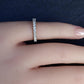 Classic 18K White Gold Diamond Band – 0.35 TCW Natural Diamonds Size 4