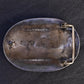 Vintage Navajo Sterling Silver Belt Buckle with Turquoise & Coral – 63.33g