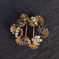 Exceptional H Stern 18K Diamond & Sapphire Brooch