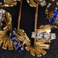 Exceptional H Stern 18K Diamond & Sapphire Brooch