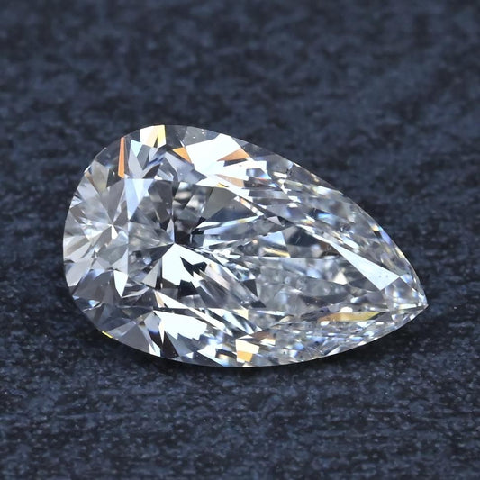GIA Certified 1.67 Ct Pear Shape Natural Loose Diamond - I Color SI2 Clarity