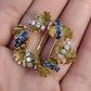Exceptional H Stern 18K Diamond & Sapphire Brooch