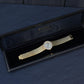 Piaget 18K Yellow Gold Factory Diamond Bezel & Dial Oval Vintage Watch 65.55 Gr.