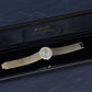 Piaget 18K Yellow Gold Factory Diamond Bezel & Dial Oval Vintage Watch 65.55 Gr.