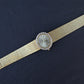 Piaget 18K Yellow Gold Factory Diamond Bezel & Dial Oval Vintage Watch 65.55 Gr.
