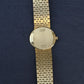 Piaget 18K Yellow Gold Factory Diamond Bezel & Dial Oval Vintage Watch 65.55 Gr.