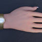 Piaget 18K Yellow Gold Factory Diamond Bezel & Dial Oval Vintage Watch 65.55 Gr.