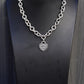Tiffany & Co. Sterling Silver “Please Return to Tiffany” Heart Tag Necklace 16’’