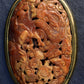 Lovely Antique Chinese Tibetan Amber Butterscotch Amber Pendant With Dragon