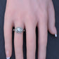 GIA Cert Art Deco Period Platinum 1.18 Carat Diamond Engagement Ring