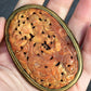 Lovely Antique Chinese Tibetan Amber Butterscotch Amber Pendant With Dragon