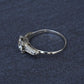Art Deco 1.37 CTW Old Euro Diamond Engagement Ring 14K White Gold With IGI Cert.