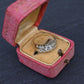 Vintage 0.90 CTW Diamond Two-Ring Set in 14K Yellow & White Gold – IGI Certified