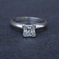 0.82 CT Princess Cut Diamond Solitaire Engagement Ring in Platinum – EGL Cert.