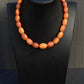 Vintage Baltic Amber Bead Necklace – 16.5”, Graduated Tones 33.52 Grams