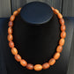 Vintage Baltic Amber Bead Necklace – 16.5”, Graduated Tones 33.52 Grams