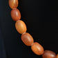 Vintage Baltic Amber Bead Necklace – 16.5”, Graduated Tones 33.52 Grams