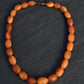 Vintage Baltic Amber Bead Necklace – 16.5”, Graduated Tones 33.52 Grams