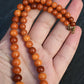 Gorgeous Antique Butterscotch Amber Necklace Ottoman Beads 15.17 Grams
