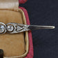Art Deco 0.50 CTW Diamond Bar Brooch Pin in 14K Two-Tone Gold – IGI Certified