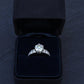 Tiffany & Co 2.51 TCW Platinum Diamond Engagement Ring 1.73ct G VS1 Complete Set