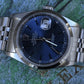 Rolex Datejust 36mm 16200 Blue Dial Jubilee Steel Watch Box Papers U-Serial 1997