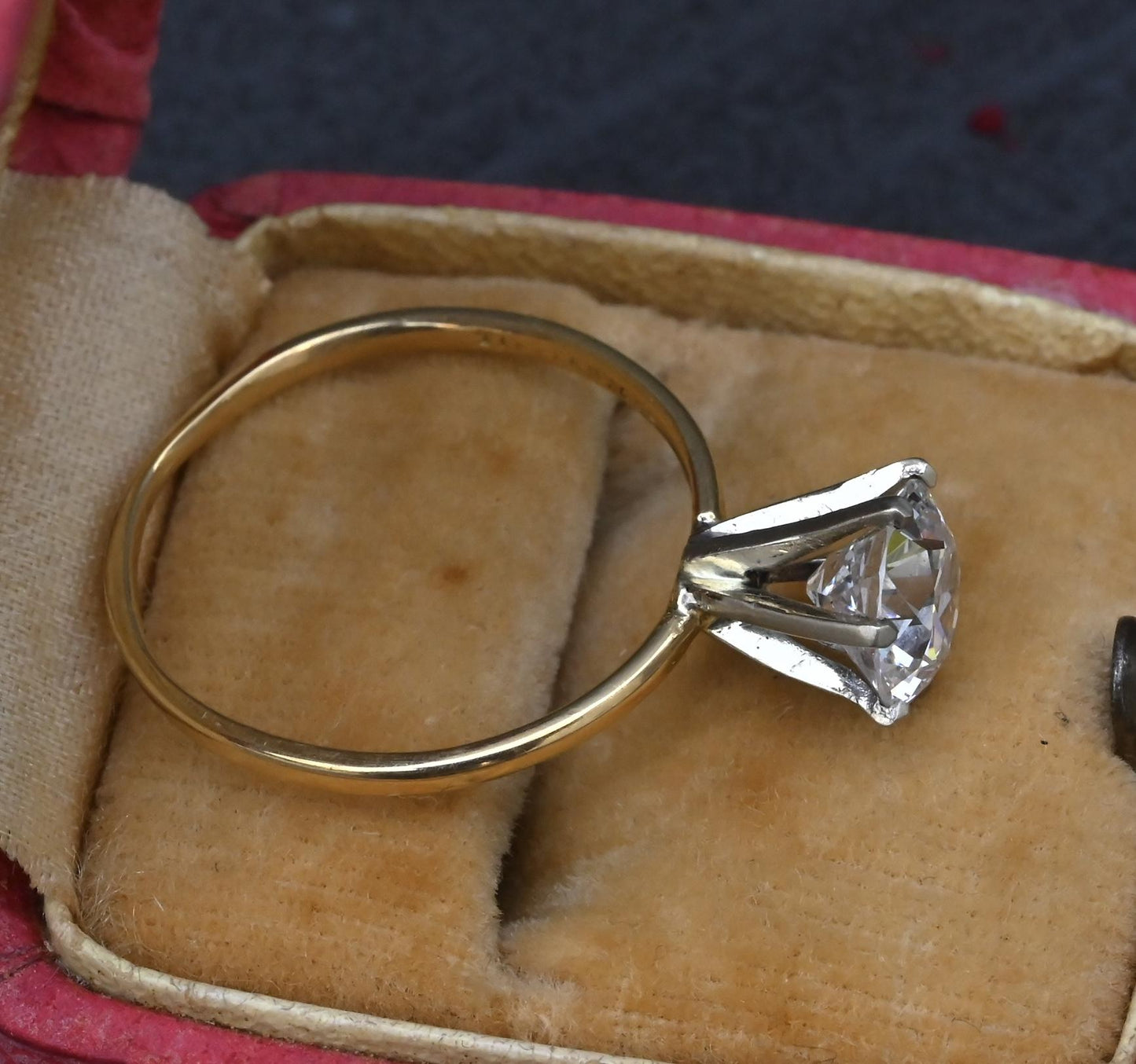 Rare Antique Tiffany & Co 1.52ct E VVS1 Old European Cut Diamond Engagement Ring