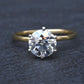 Rare Antique Tiffany & Co 1.52ct E VVS1 Old European Cut Diamond Engagement Ring